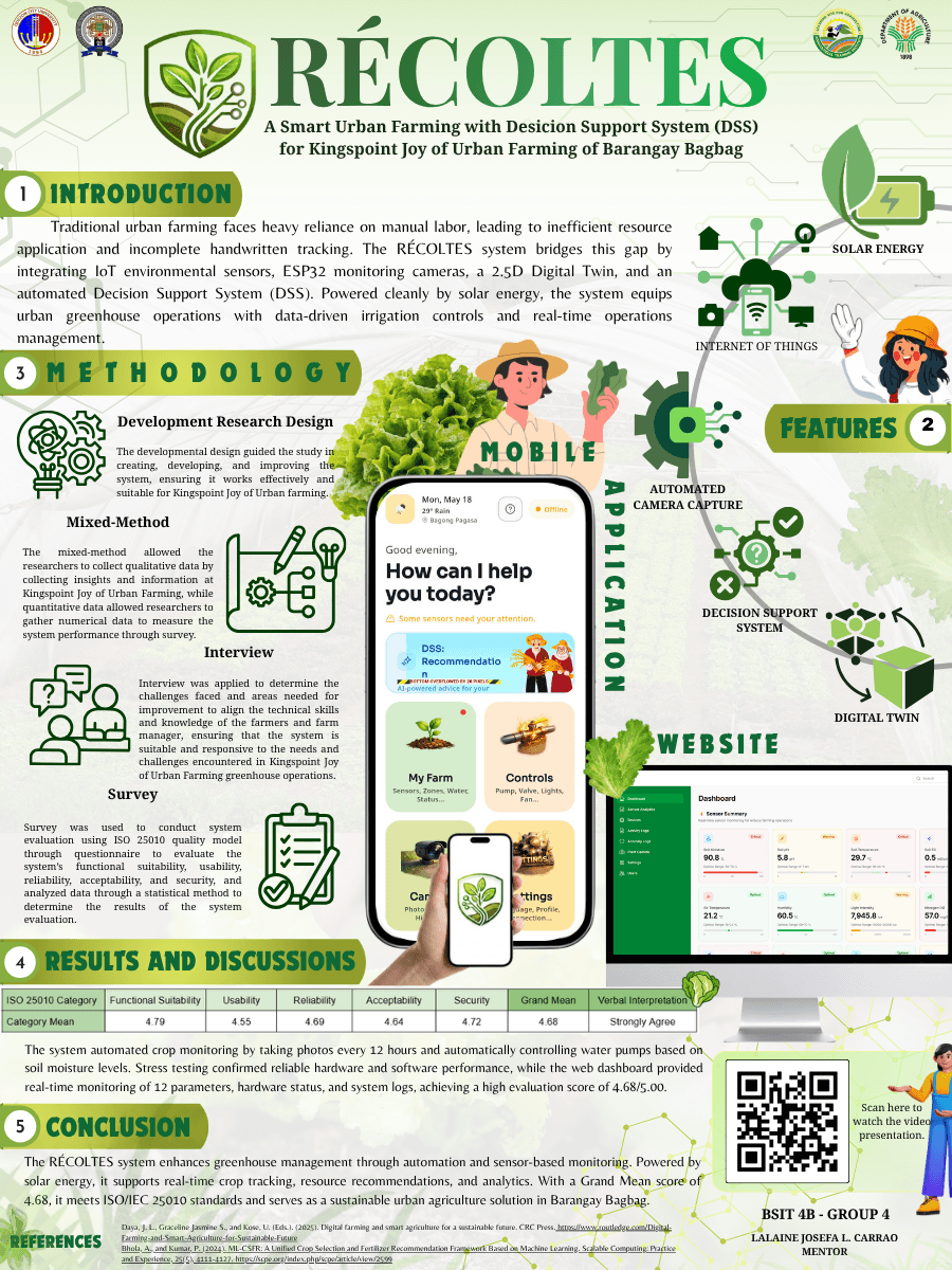 RÉCOLTES: Smart Urban Farming System